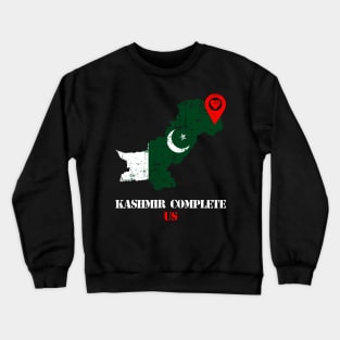 Kashmir Paradise On Earth Save Kashmir Before Making Hell Crewneck Sweatshirt